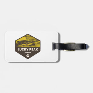 Etiqueta De Bagagem Lucky Peak State Park Idaho