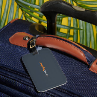 Etiqueta De Bagagem Luggage Tag - Single-sided w/ Card Slot