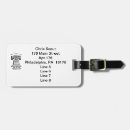 Etiqueta De Bagagem Luggage Tag - Style A (Personalized)