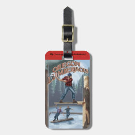 Etiqueta De Bagagem "Lumberjack Country"