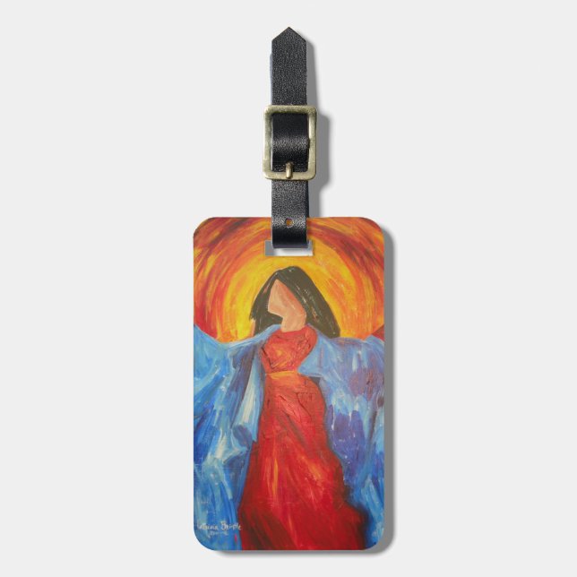 Etiqueta De Bagagem Luminosidade 2011 (Frente Vertical)