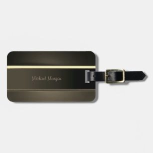 Etiqueta De Bagagem Luxo Elegante, Vintage, Strike
