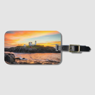 Etiqueta De Bagagem Luz do Nubble