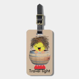 Etiqueta De Bagagem Luz do viagem