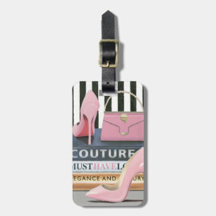 Etiqueta De Bagagem Maçã selvagem Estrias de costura - Calçados e saq