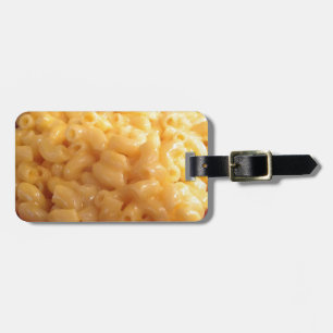 Etiqueta De Bagagem Macarrão e queijo