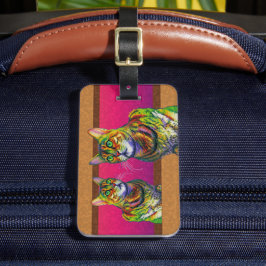 ETIQUETA DE BAGAGEM MACCHI SQUARED