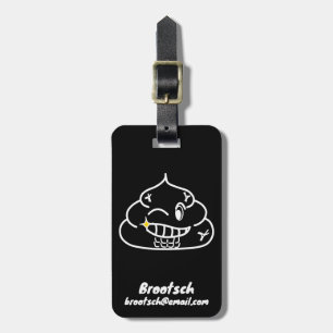 Etiqueta De Bagagem Macho Poop - Brootsch, PooPoo
