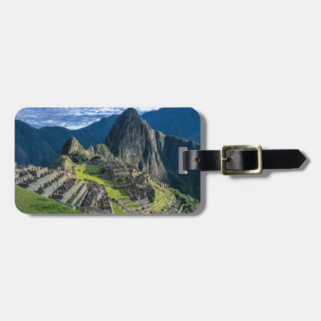 Etiqueta De Bagagem Machu Picchu (Frente Horizontal)