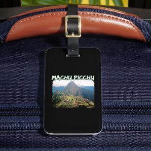Etiqueta De Bagagem Machu Picchu Peru - Montanha Huayna Picchu