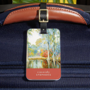 Etiqueta De Bagagem Magnolia Gardens Alfred Hutty