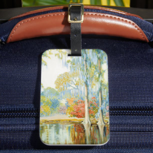 Etiqueta De Bagagem Magnolia Gardens Alfred Hutty