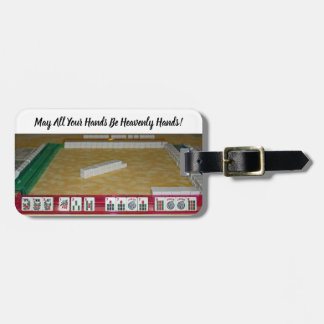 Etiqueta De Bagagem Mahjong Heavenly Hand Luggage Tag
