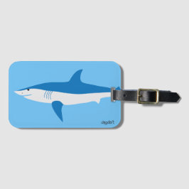 Etiqueta De Bagagem Mako Shark