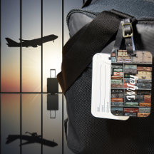 Mala Antiga de Viagem Esposa Desejo de Viajens Fot