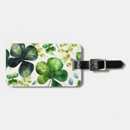 Etiqueta De Bagagem MANCHAS bonito DE DIA DE SÃO PATRÍCIO DE ÁGUA