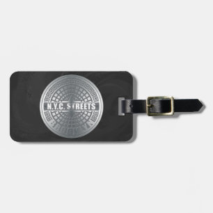 Etiqueta De Bagagem Manhole Cobrir Brooklyn