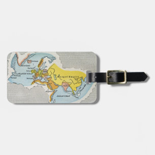 Etiqueta De Bagagem MAPA DO MUNDO, c1300.
