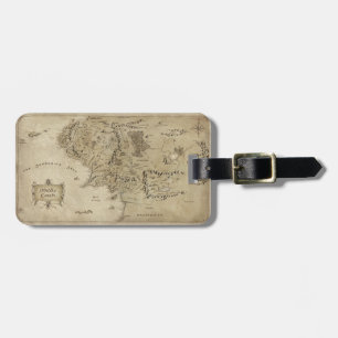 Etiqueta De Bagagem Mapa MIDDLE EARTH™