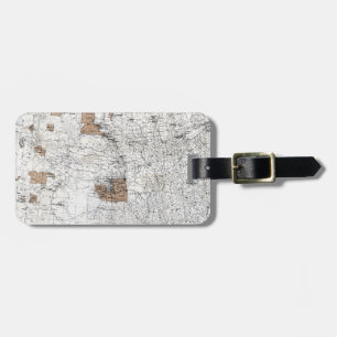 ETIQUETA DE BAGAGEM MAPA: RESERVAS, 1888