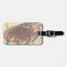 Mapa vitoriano de Bacon de Liverpool 1890