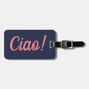 Etiqueta De Bagagem Marca de Bagagem Ciao