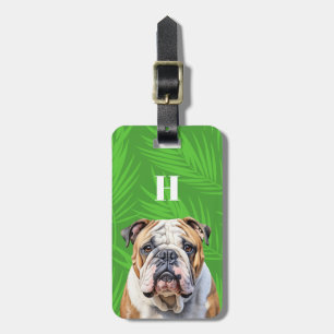 Etiqueta De Bagagem Marca de bagagem inglesa Buldog