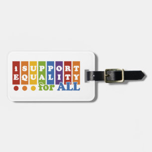 Etiqueta De Bagagem Marca de bagagem personalizada de direitos iguais