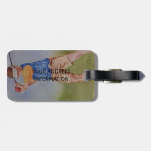 ETIQUETA DE BAGAGEM MARCA DE BAGAGEM PERSONALIZADA DE GOLFE