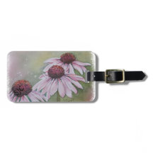 MARCA DE BAGAGEM PERSONALIZADA PINK DAISIES