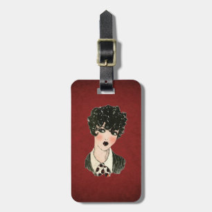 ETIQUETA DE BAGAGEM MARCA DE LUGAGEM DA GAROTA-AROMA