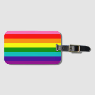 Etiqueta De Bagagem Marca gay LGBT do arco-íris Marca Bagagem
