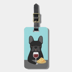 Etiqueta De Bagagem Marcas de Bagagem Bulldog Francês
