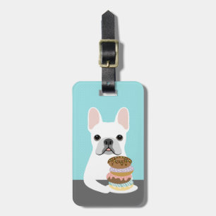 Etiqueta De Bagagem Marcas de bagagem de Bulldog Francês