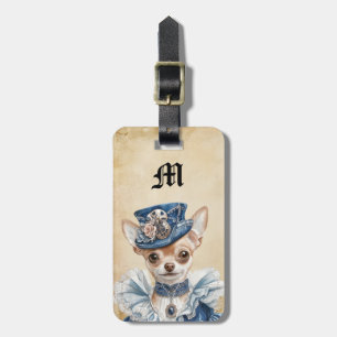 Etiqueta De Bagagem Marcas de Bagagem de Cachorro Chihuahua Vitoriano