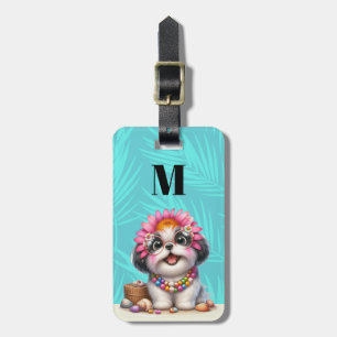 Etiqueta De Bagagem Marcas de Bagagem para Cães Shih Tzu