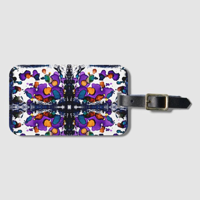 Etiqueta De Bagagem Mardi Gras (Frente Horizontal)