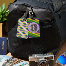 Etiqueta De Bagagem Mardi Gras Luggage Tag