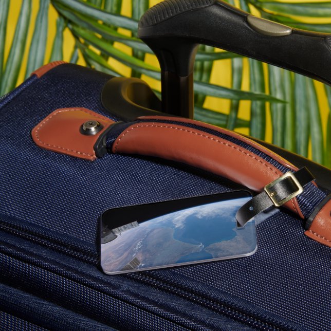 Etiqueta De Bagagem Marrocos E Espanhas. (Frente Insitu 3)