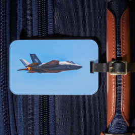 Etiqueta De Bagagem Martin F- 35A Relâmpago II Bloqueado