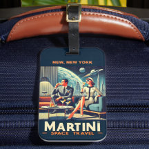 Martini Space Posteres de viagens New, Nova York