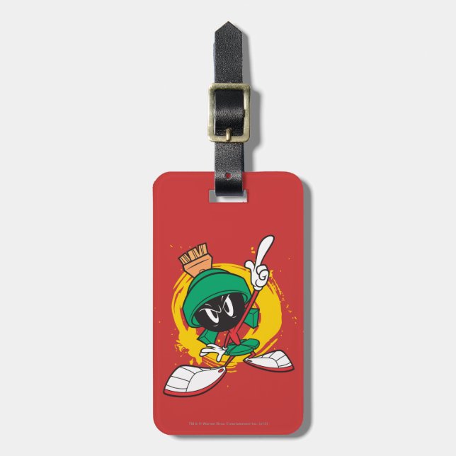 Etiqueta De Bagagem MARVIN, MARTIAN™, Apontando para cima (Frente Vertical)