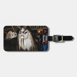 Etiqueta De Bagagem Máscara do Diabo Japonês