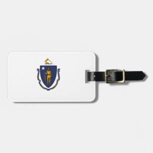 Etiqueta De Bagagem Massachusetts