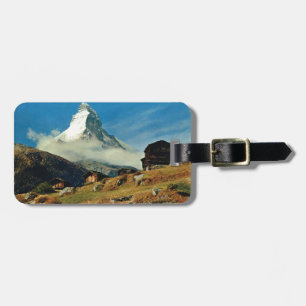 Etiqueta De Bagagem Matterhorn, Zermatt, suiça