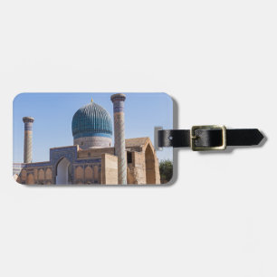 Etiqueta De Bagagem Mausoléu de Amir Timur - Samarkand, Uzbequistão
