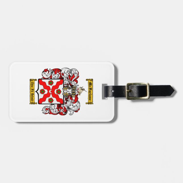 Etiqueta De Bagagem McFarlane (Frente Horizontal)