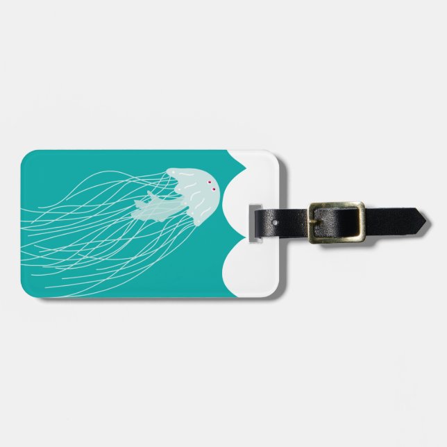 Etiqueta De Bagagem medusa (Frente Horizontal)