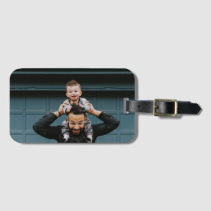 Etiqueta De Bagagem Melhor Pai de Fotografia Personalizado Nunca