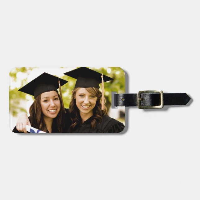 Etiqueta De Bagagem Melhores amigos (Frente Horizontal)